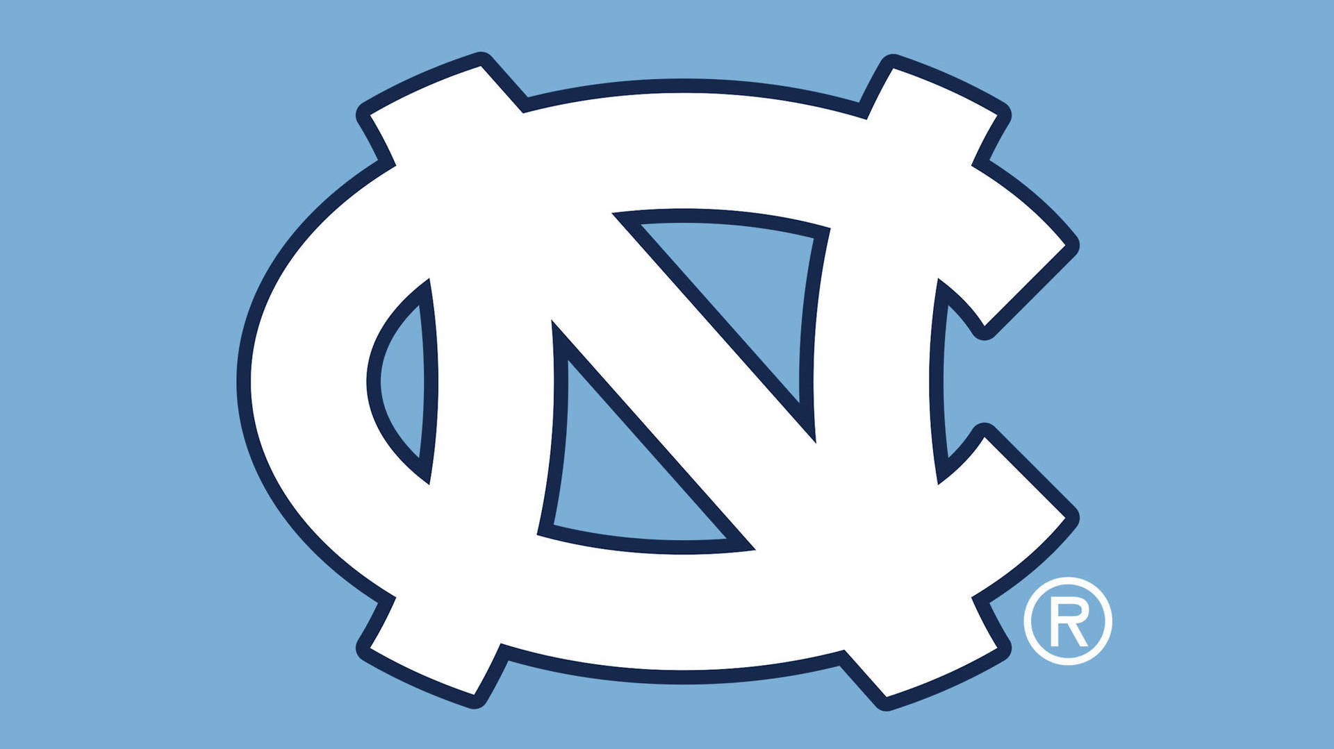 University Of North Carolina Simple Logo Background