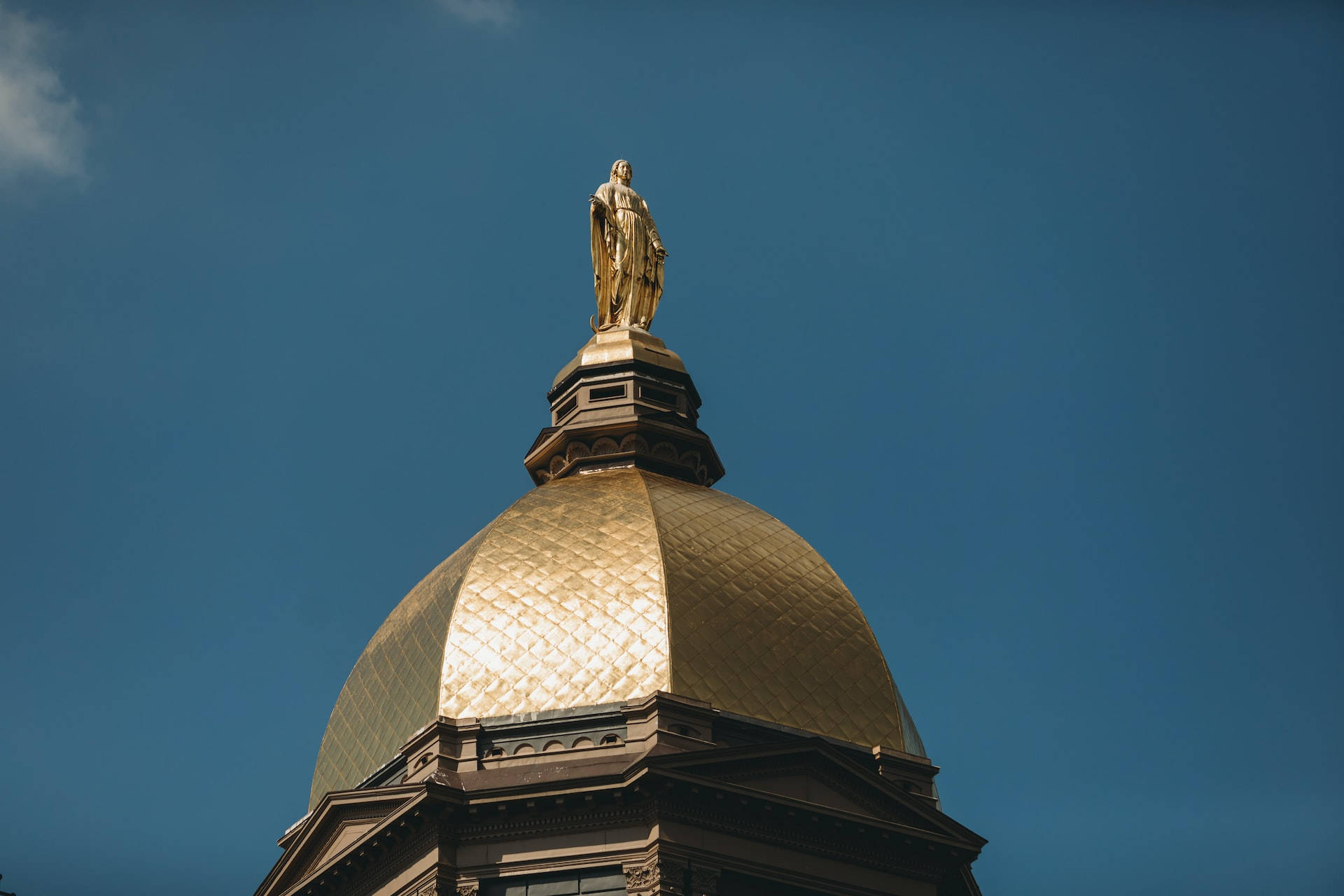 University Of Notre Dame Dome For Desktop