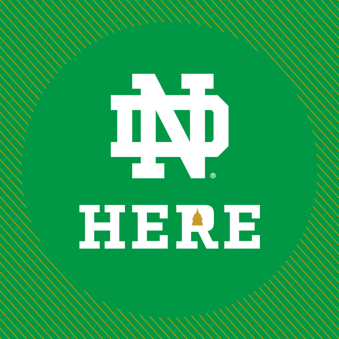 University Of Notre Dame Fighting Irish Logo Background