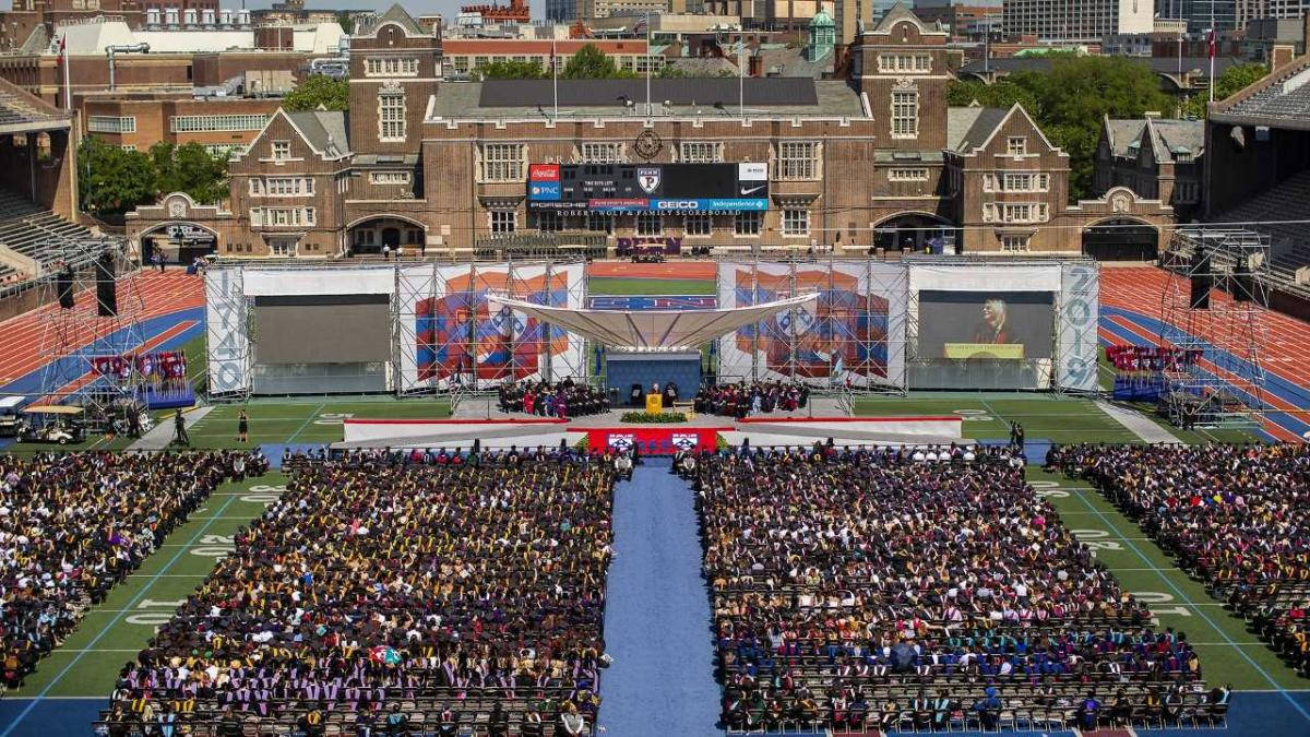 University Of Pennsylvania Graduation Ceremony Background