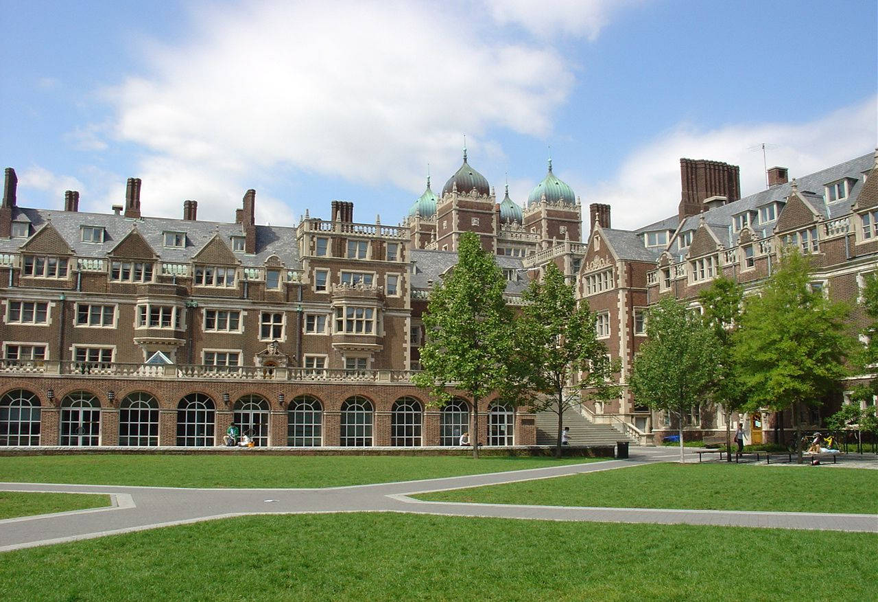 University Of Pennsylvania Quad Park Background