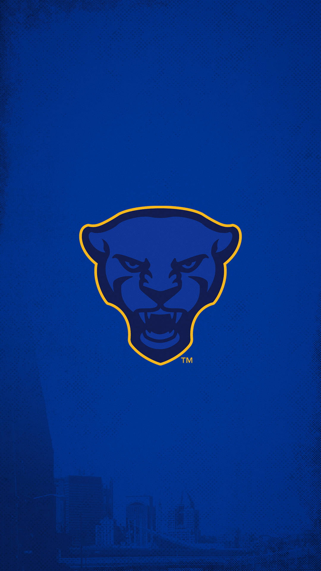 University Of Pittsburgh Blue Panther Phone Background