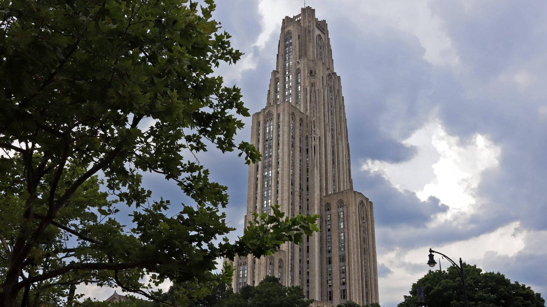 University Of Pittsburgh Cloudy Day