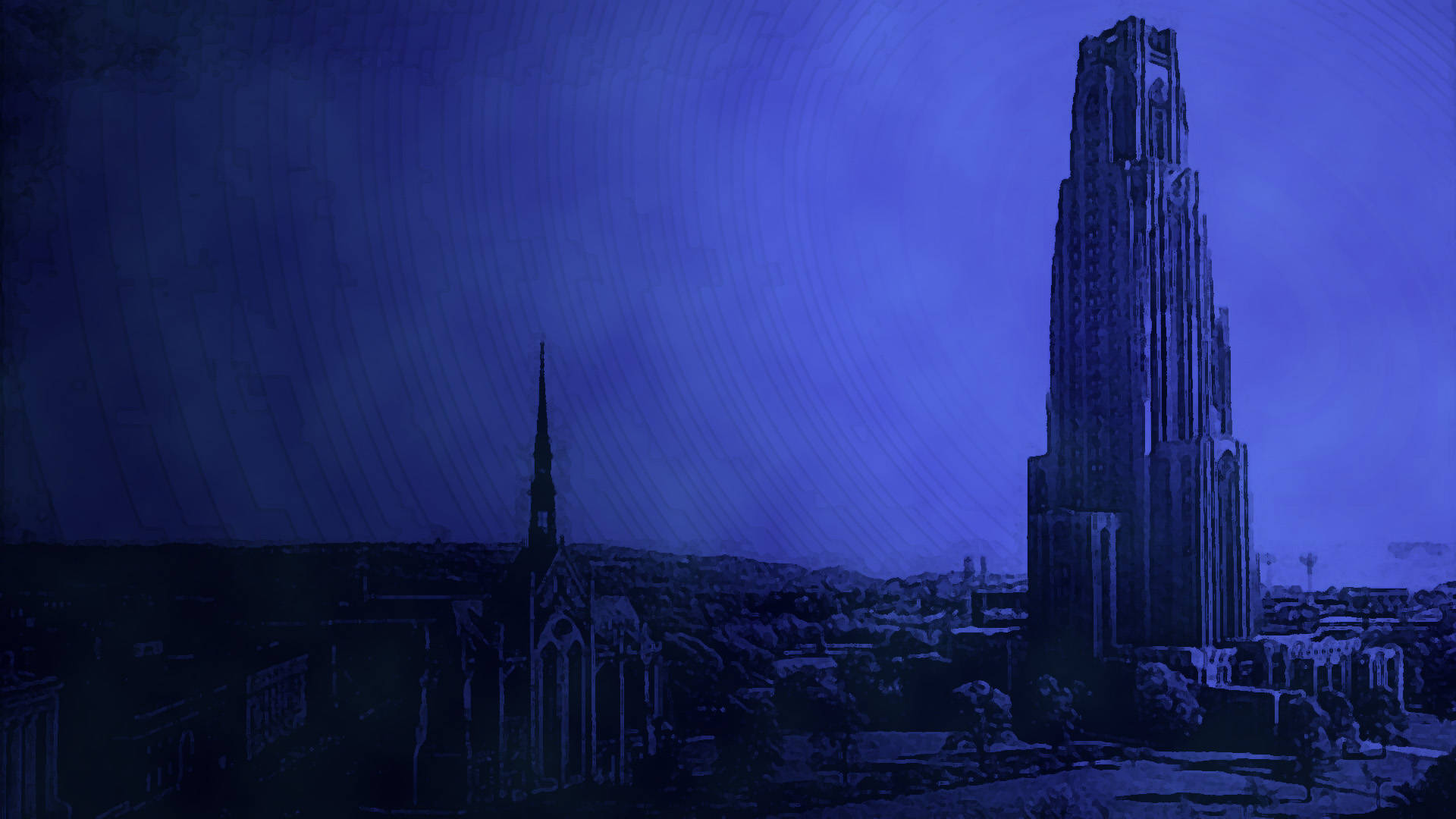 University Of Pittsburgh Dark Purple Background