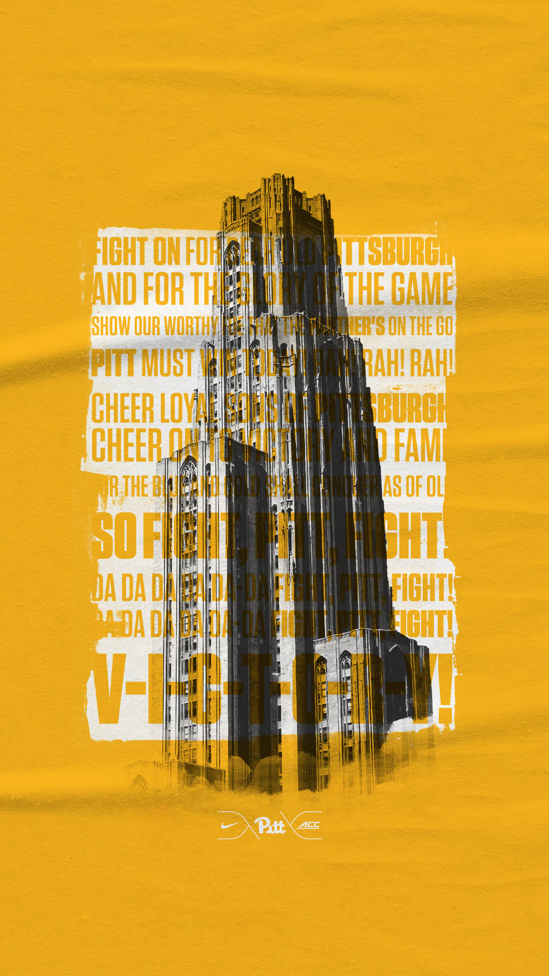 University Of Pittsburgh Yellow Phone Background