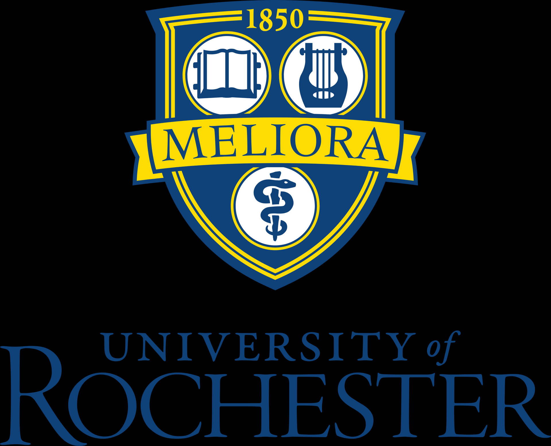 University Of Rochester Logo Illustration Background