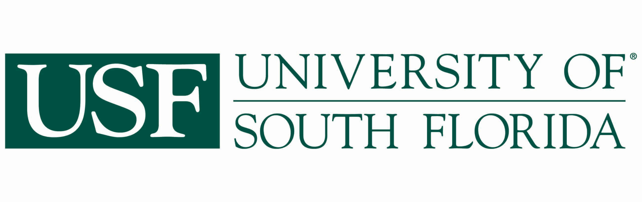 University Of South Florida Logo White