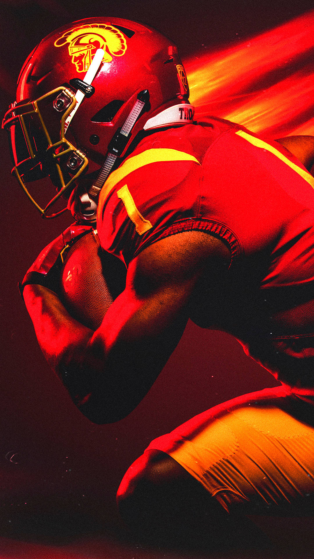 University Of Southern California Cool Football Phone Background