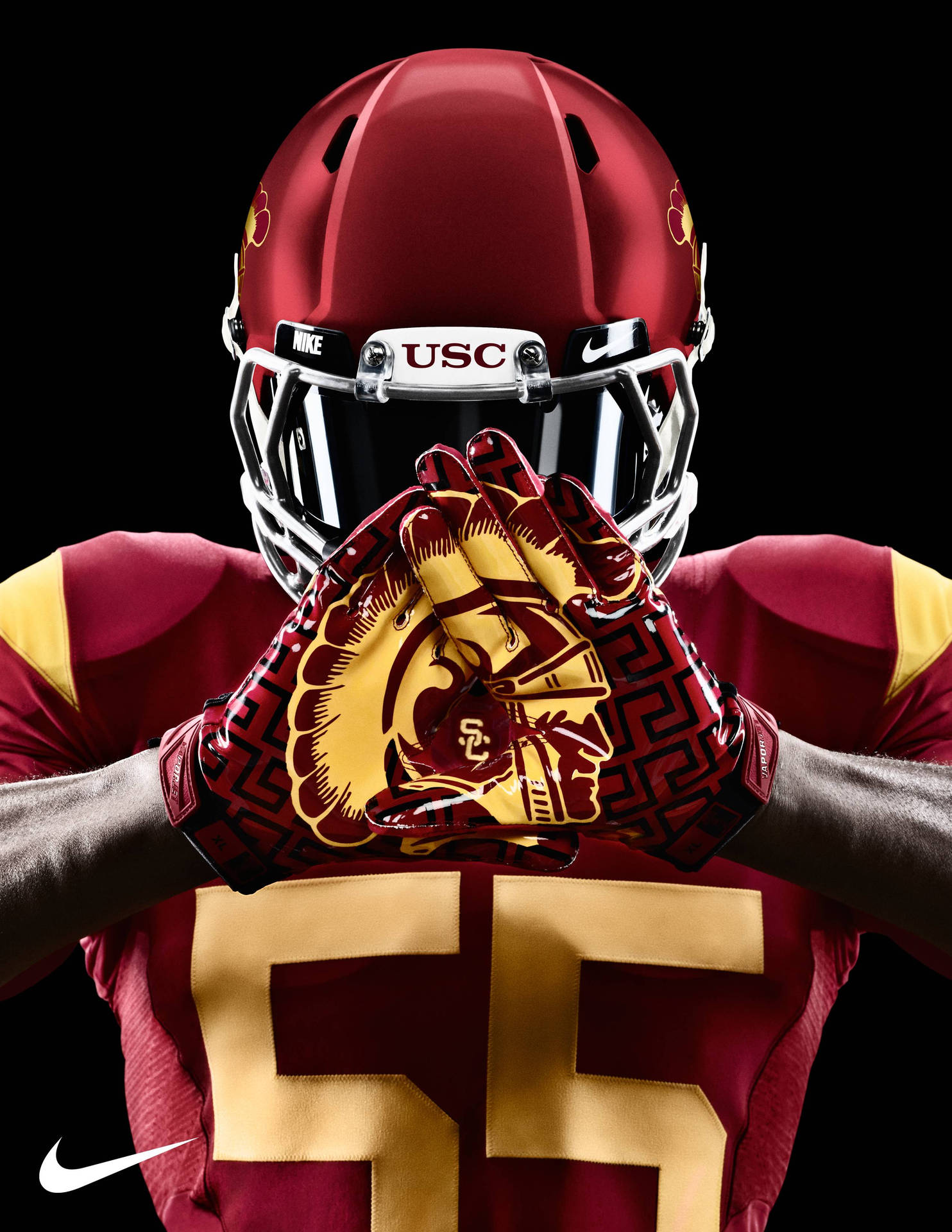 University Of Southern California Football Player Background