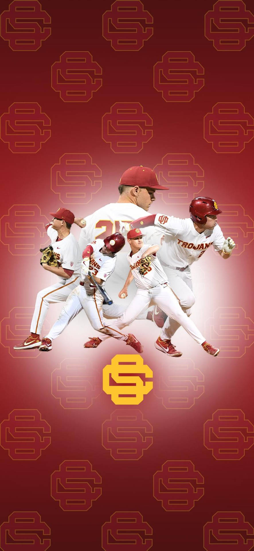 University Of Southern California Trojans Baseball Team Background