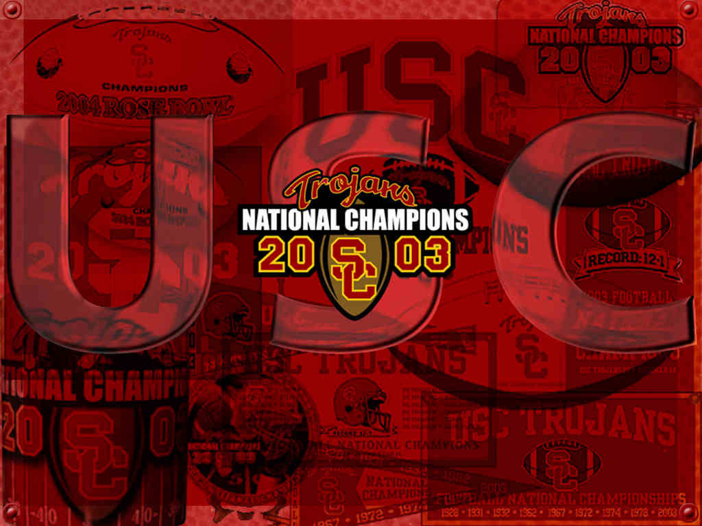 University Of Southern California Trojans National Champions