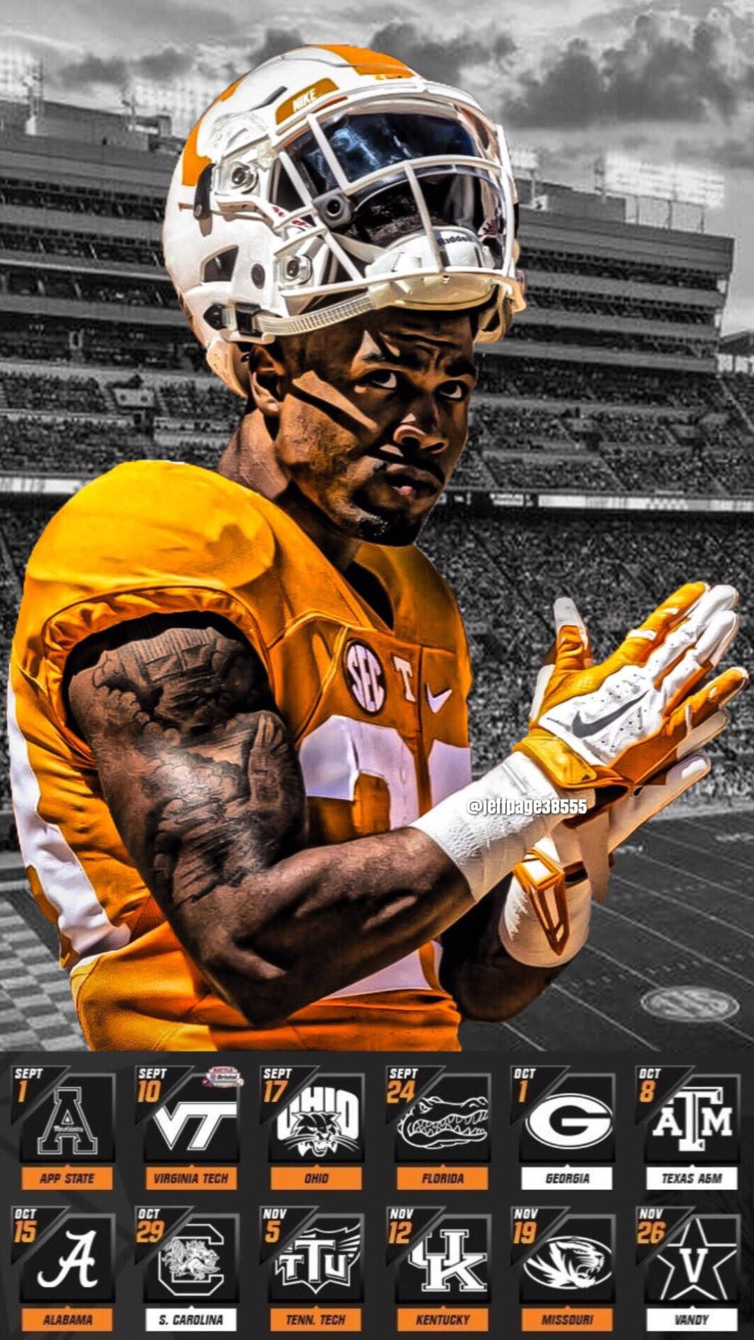 University Of Tennessee Cameron Sutton