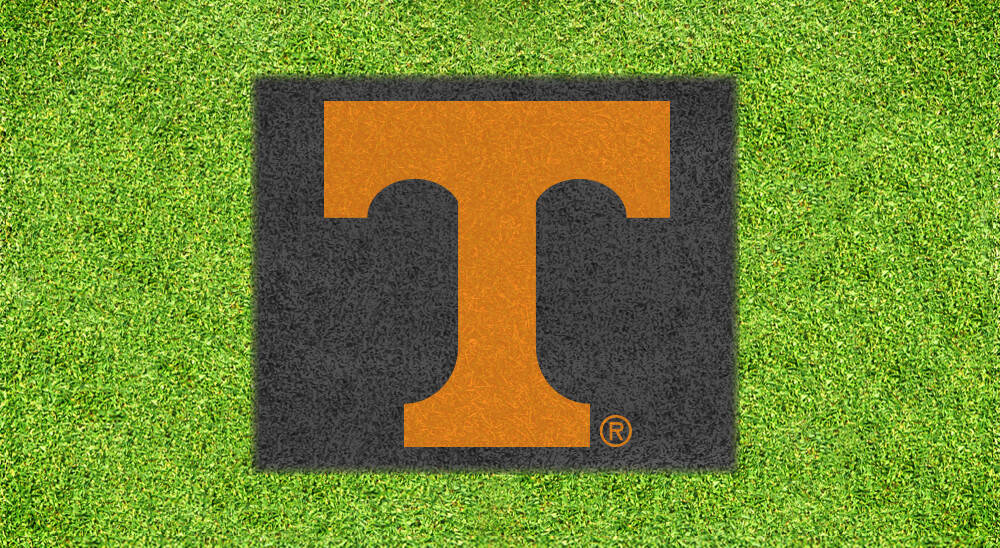 University Of Tennessee Logo On Grass