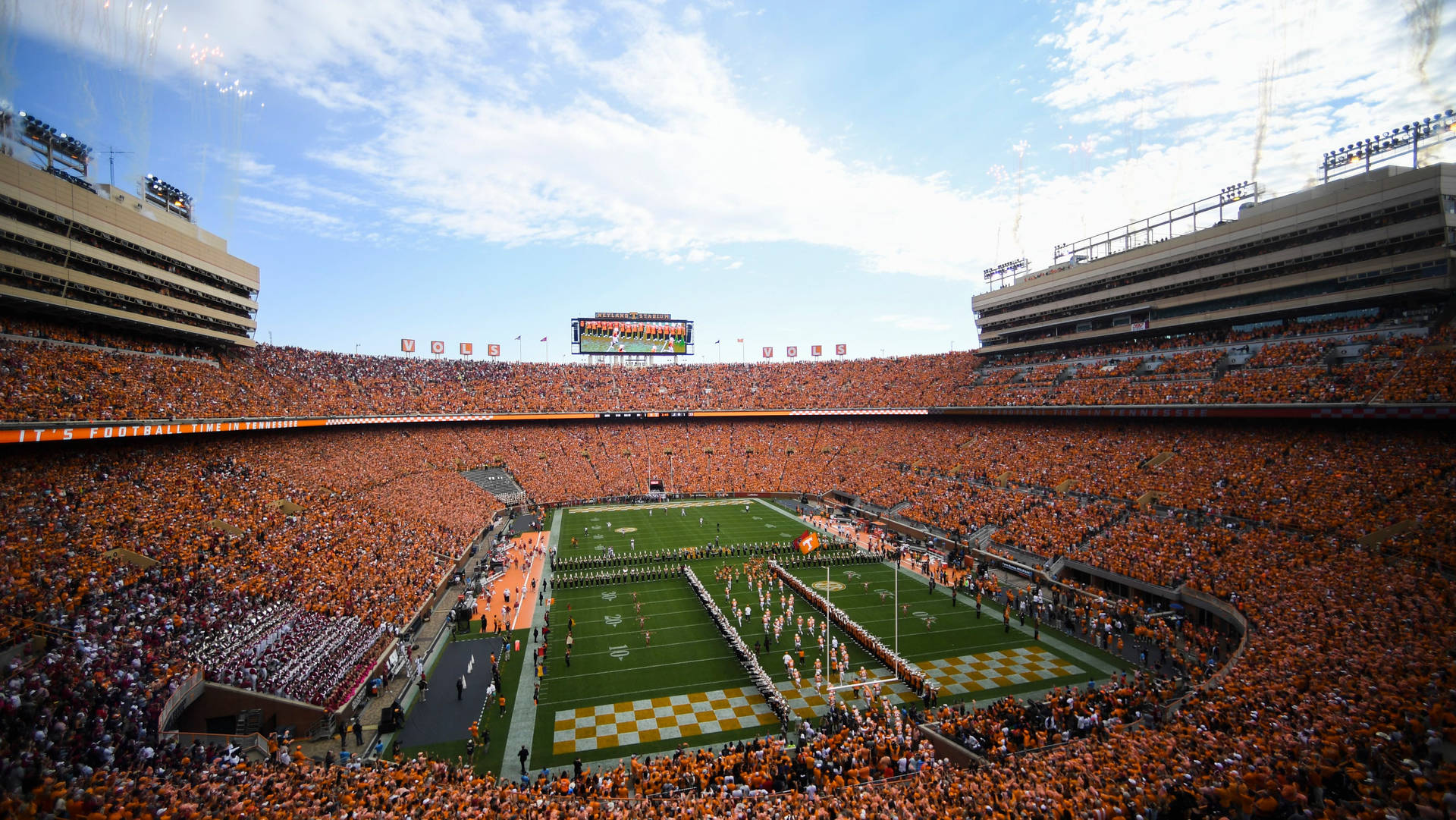 University Of Tennessee Sea Of Orange