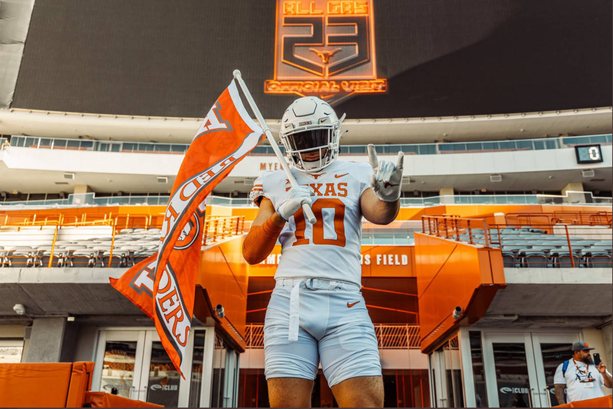 University Of Texas Football Player Background