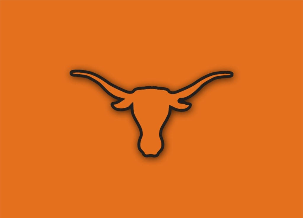 University Of Texas Longhorns Black And Orange Background