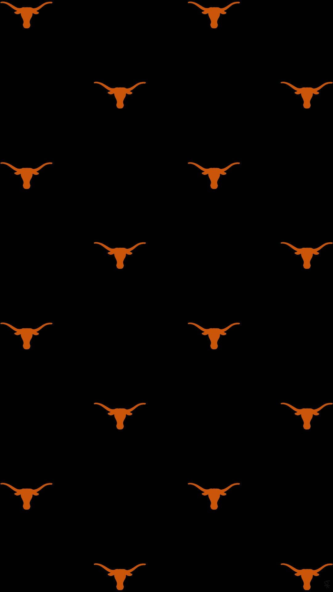 University Of Texas Longhorns Logo Pattern Background