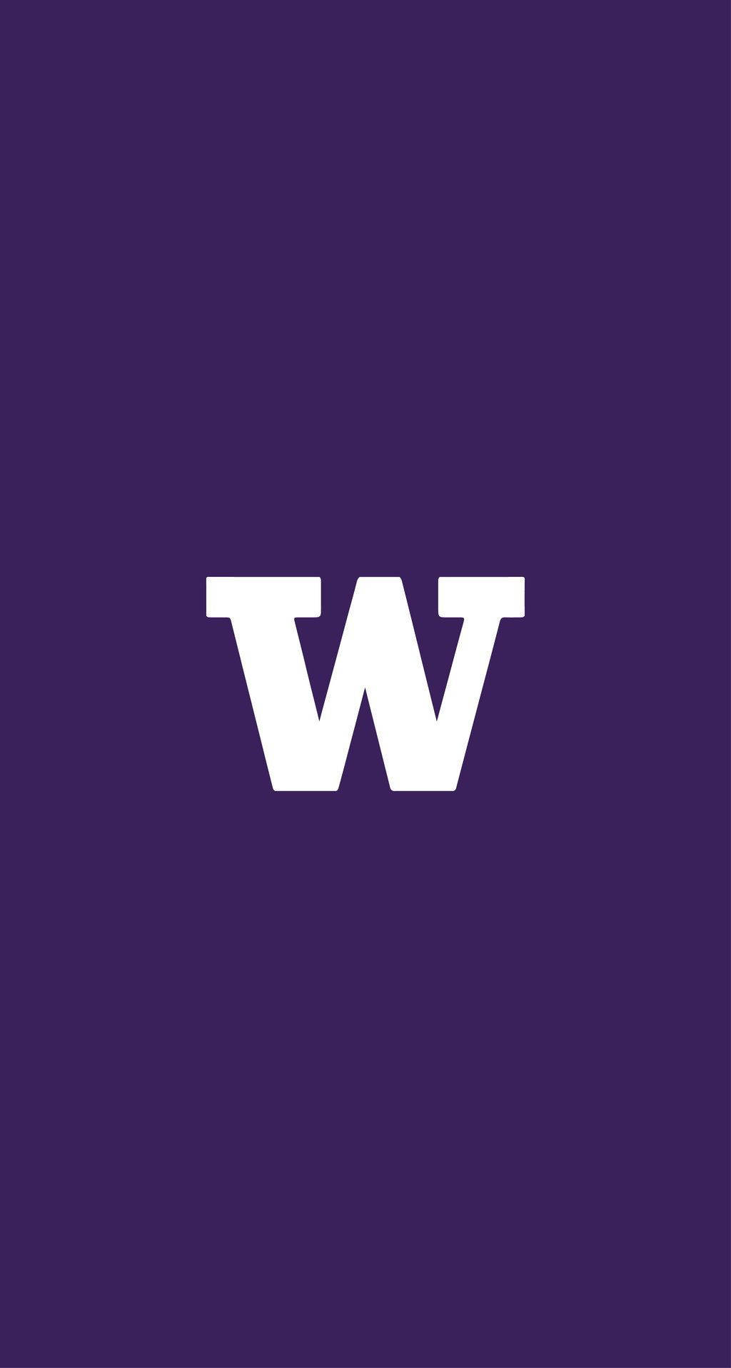 University Of Washington Logo For Phone Background