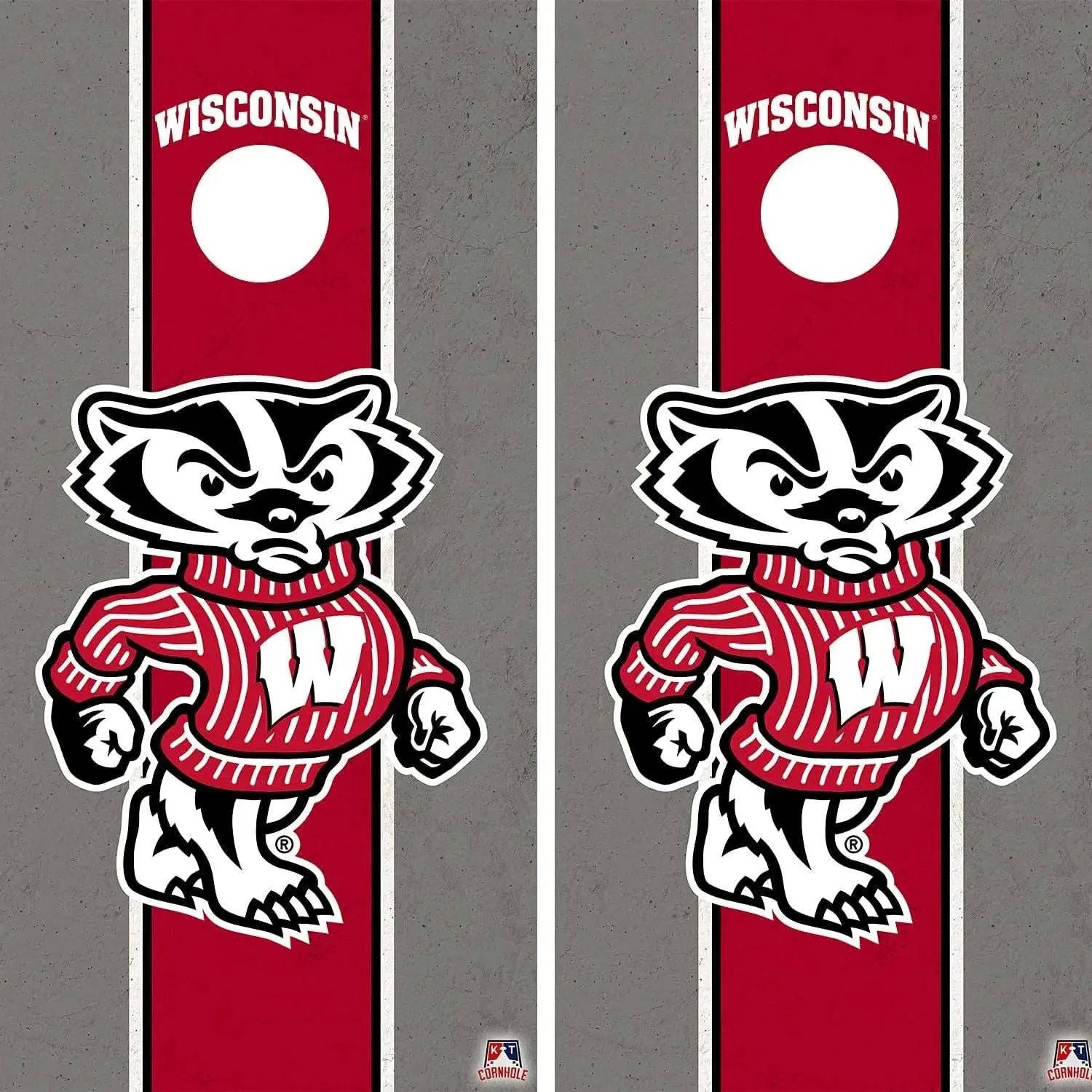 University Of Wisconsin-madison Kt Cornhole Background