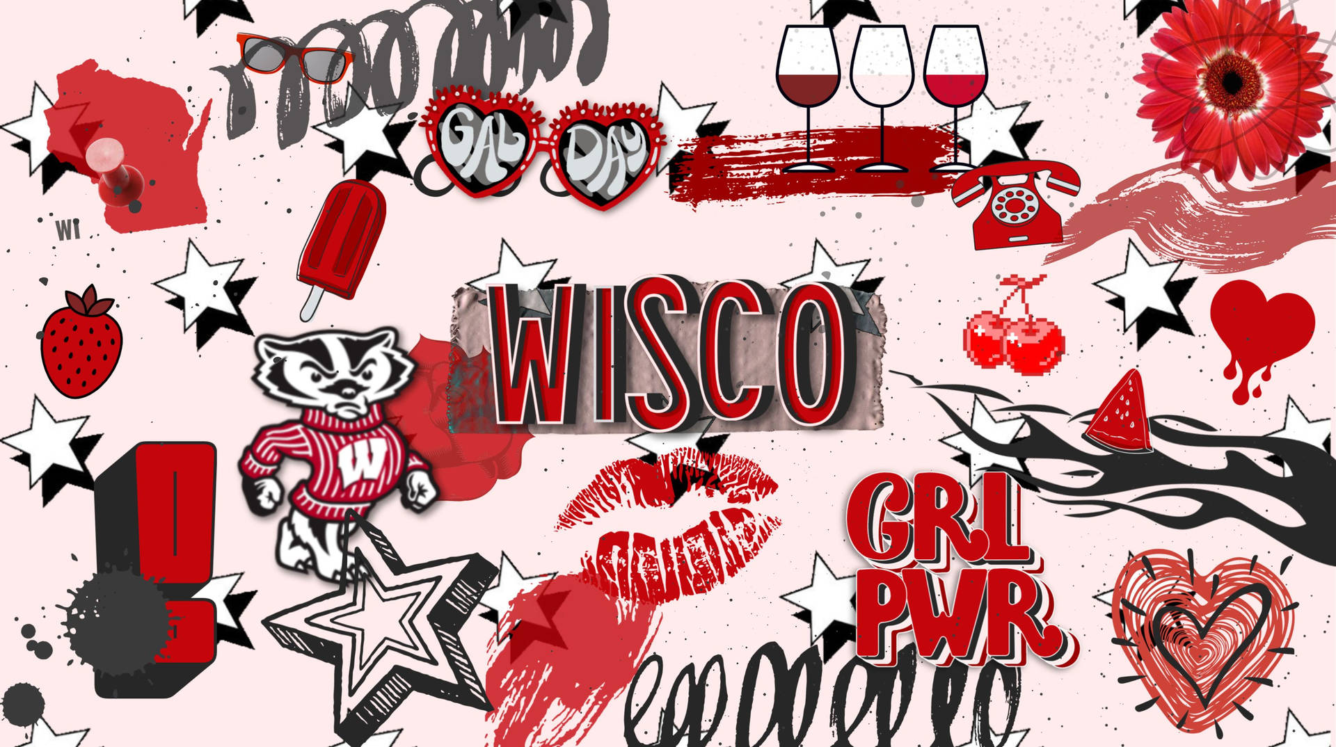 University Of Wisconsin-madison Wisco Poster Background