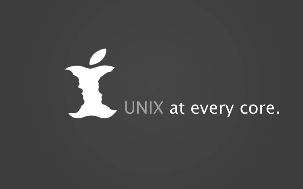 Unix At Every Core Tagline