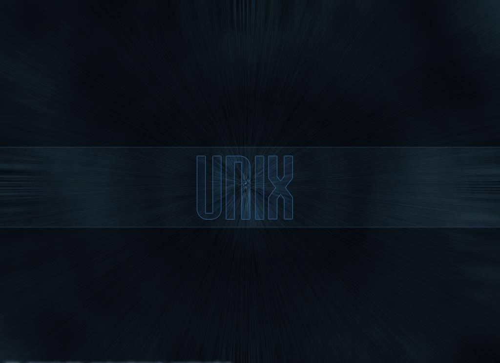 Unix Dark Aesthetic Banner Background