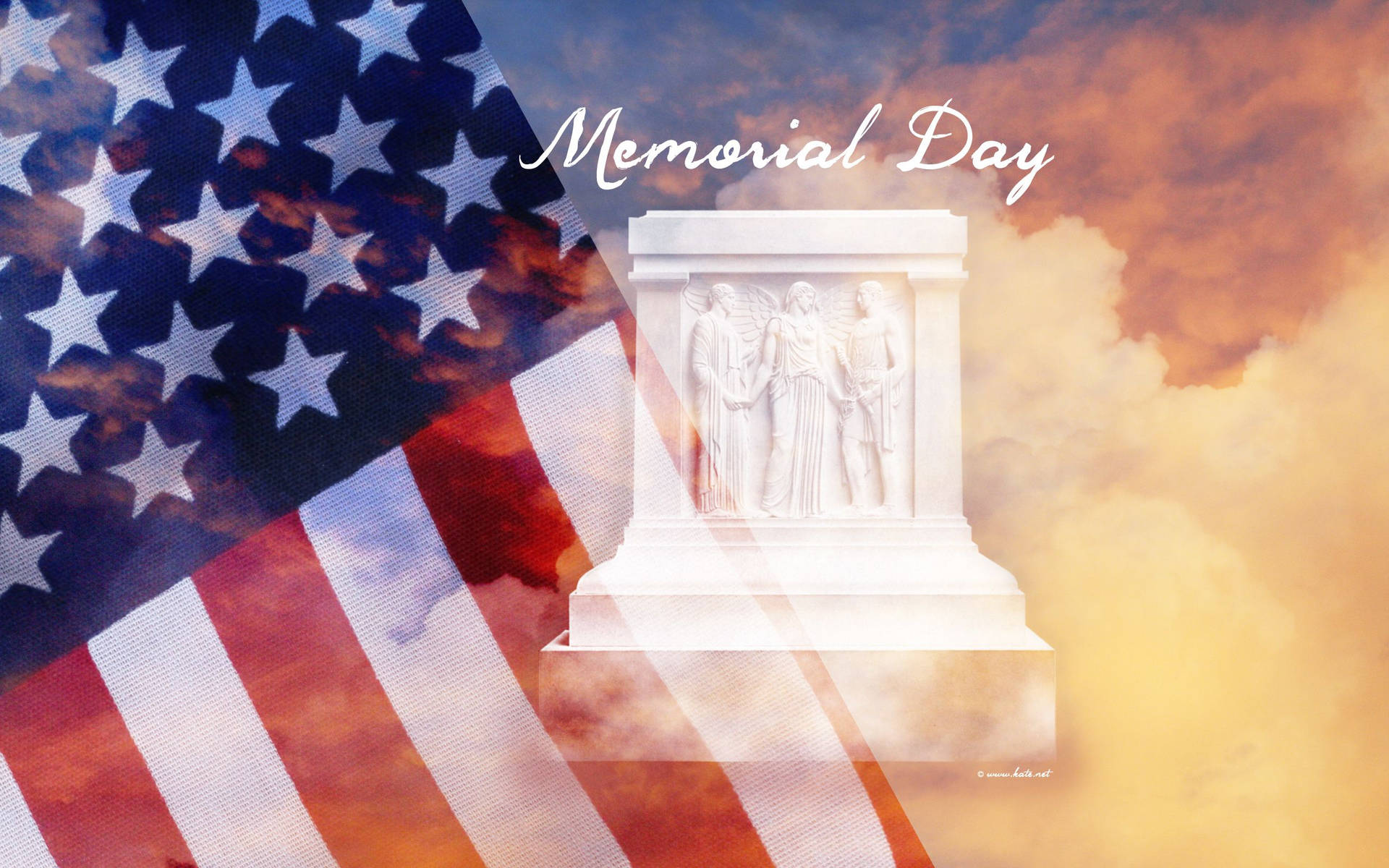 Unknown Soldiers Memorial Day Background