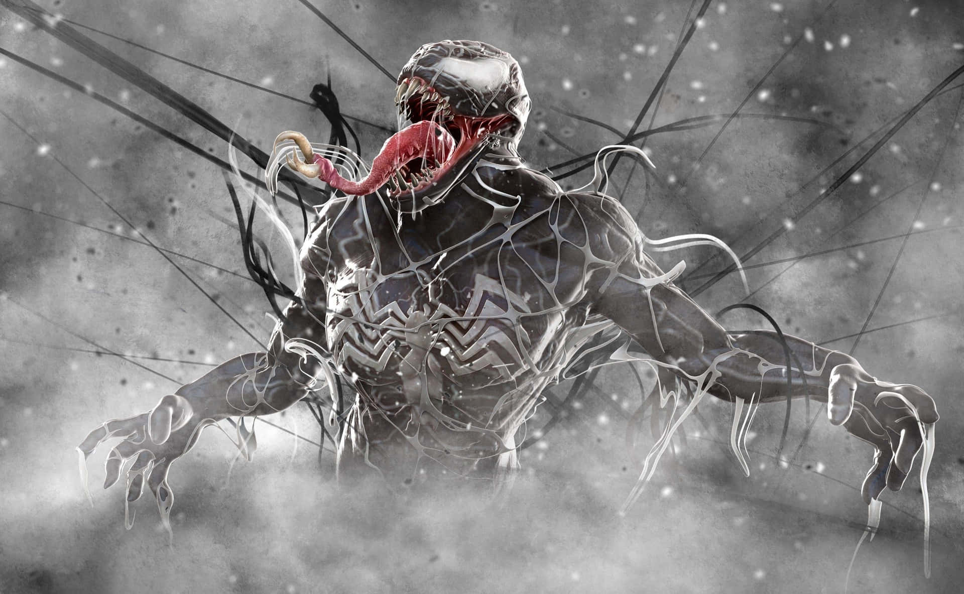 Unleash Black Venom And Become The Hero You Were Meant To Be. Background