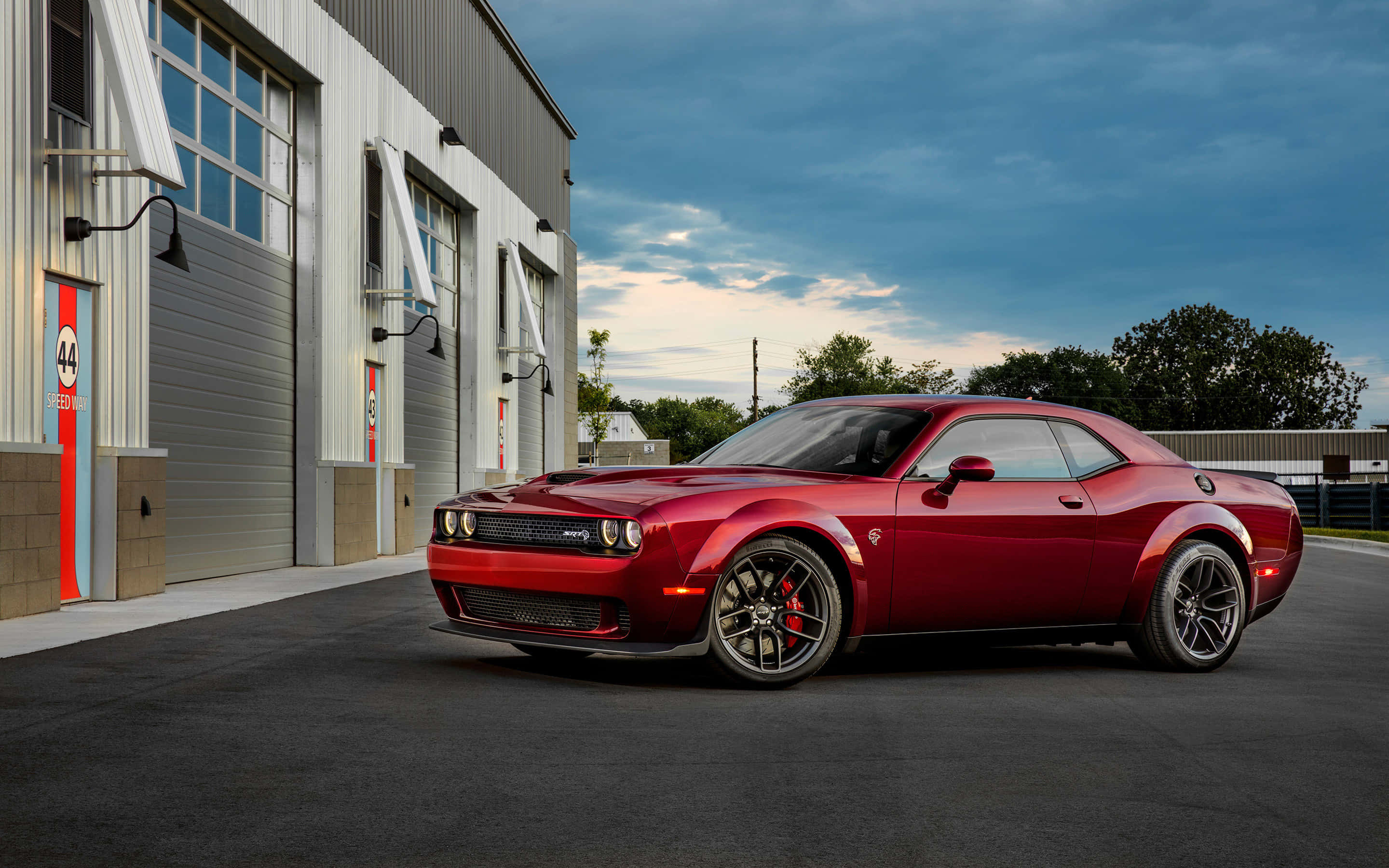 Unleash The Beast: Experience A Powerful And High-performance Ride With The Dodge Hellcat Background