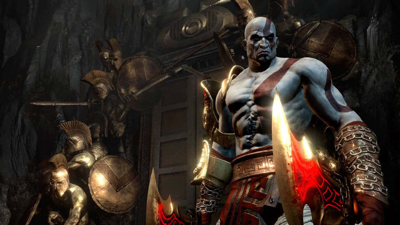 Unleash The Fury Of Kratos In God Of War 3 Background