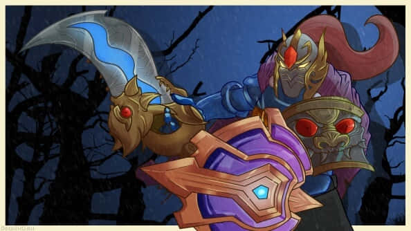 Unleash The Might Of Sven In Dota 2 Background