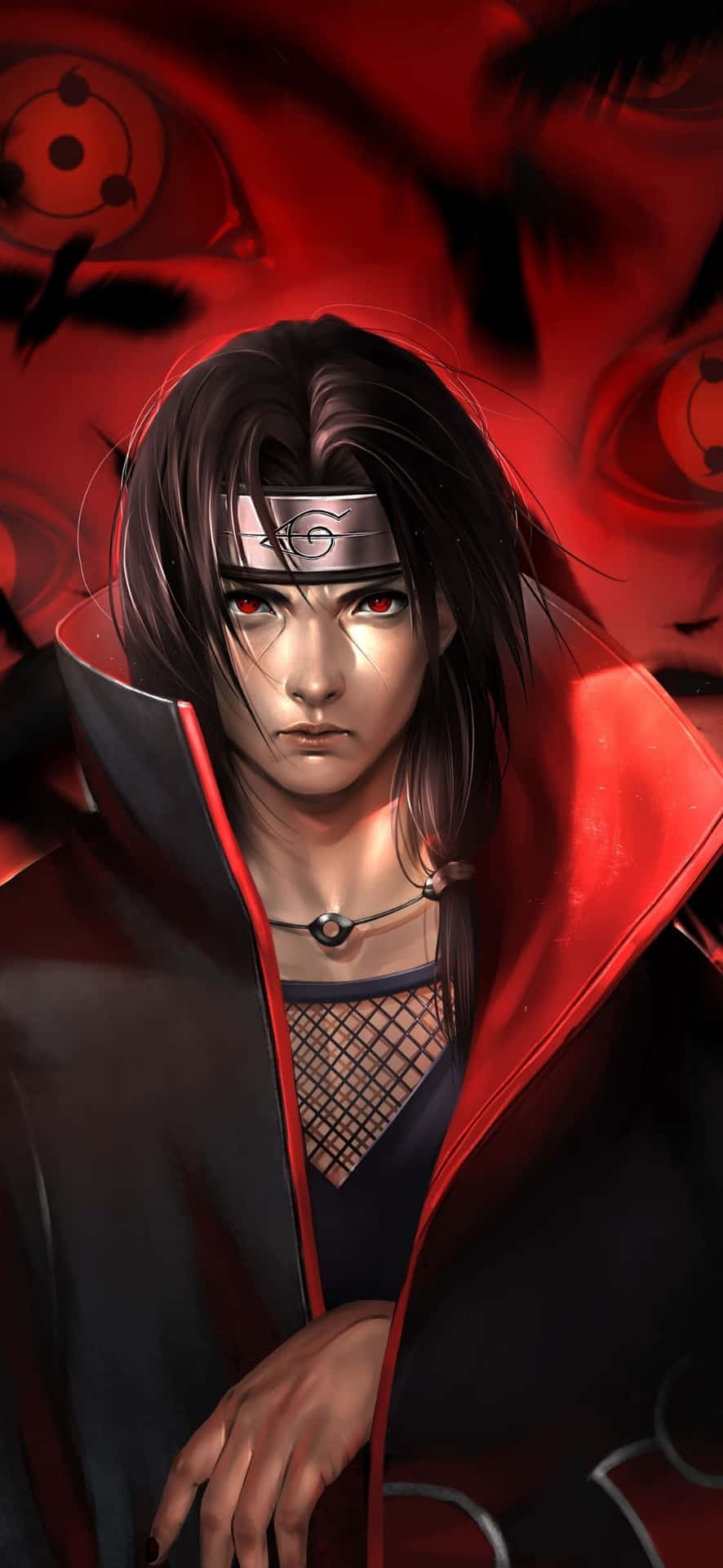 Unleash The Naruto Power With Uchiha Iphone Background