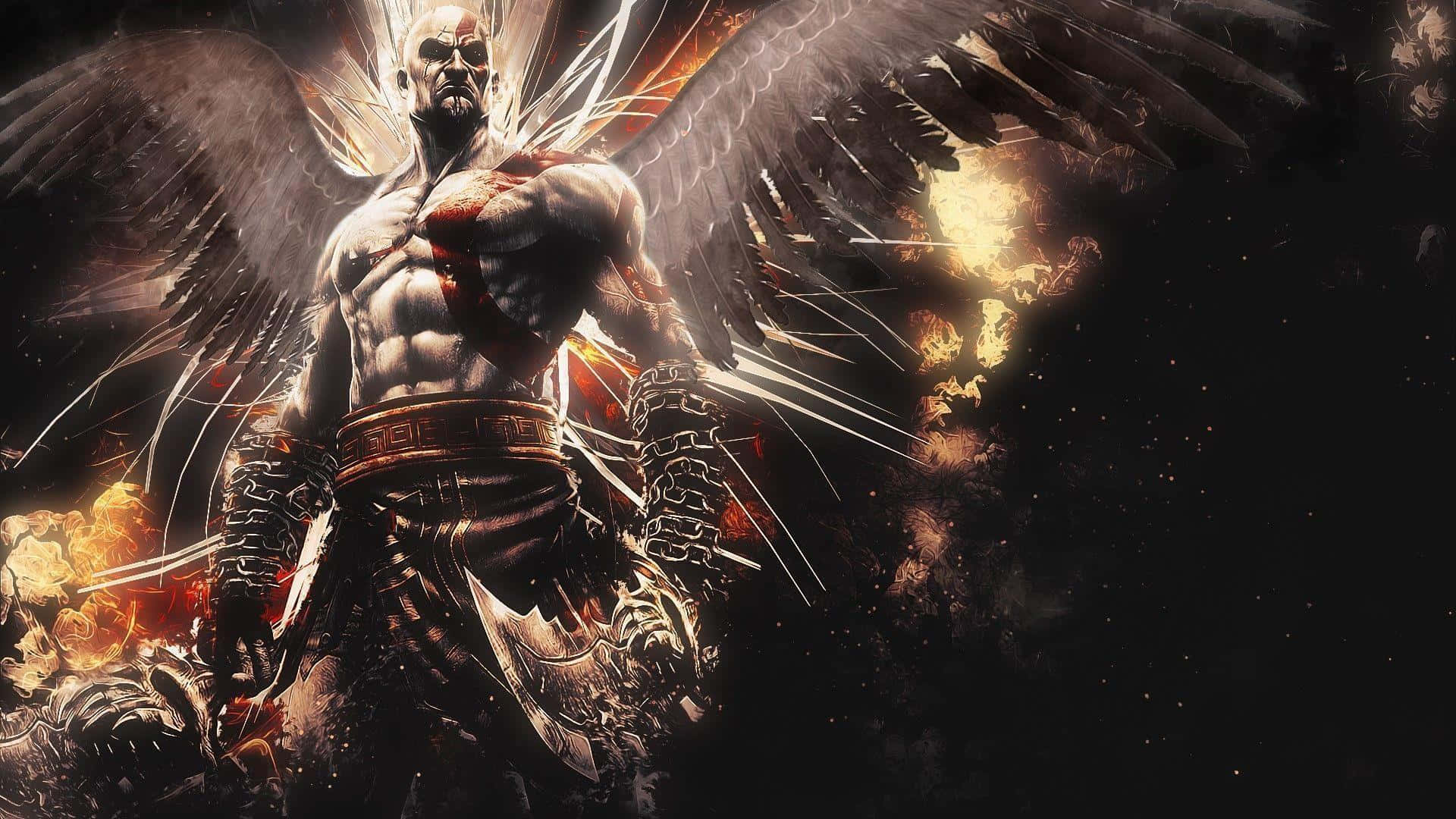 Unleash The Norse God Of War Background