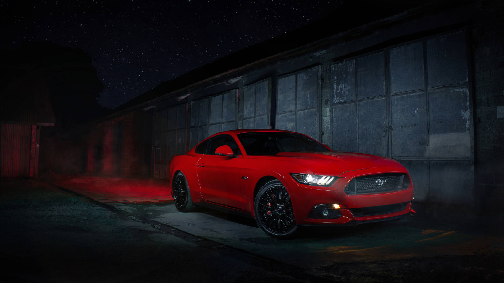 Unleash The Power And Style Of This Cool Mustang Background