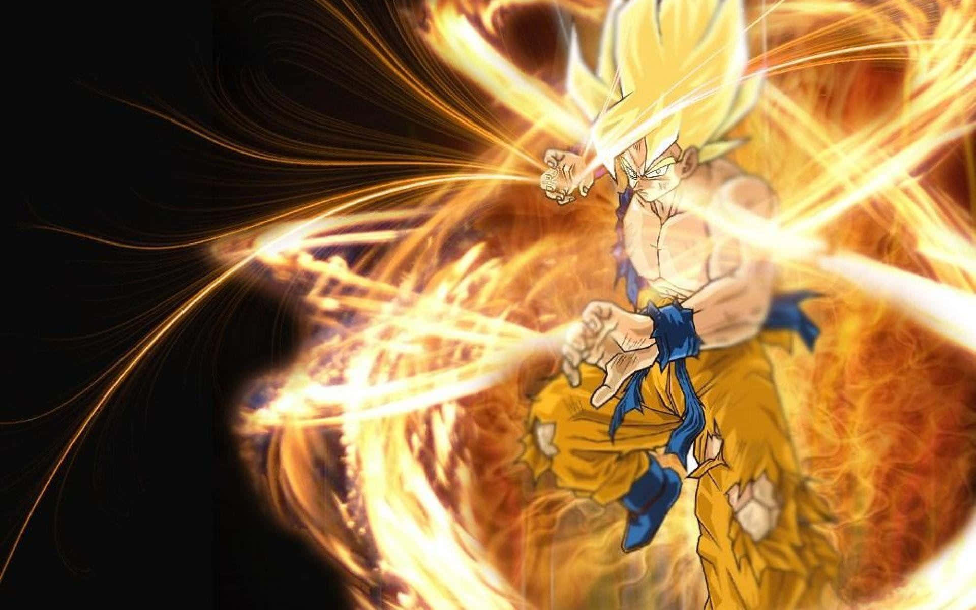 Unleash The Power Of A Super Saiyan! Background