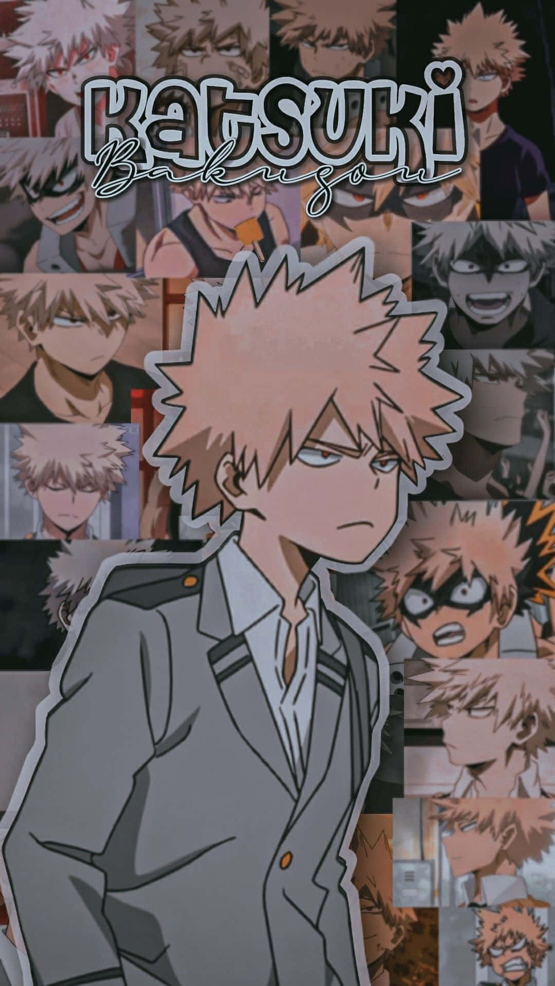 Unleash The Power Of Bakugo Phone! Background