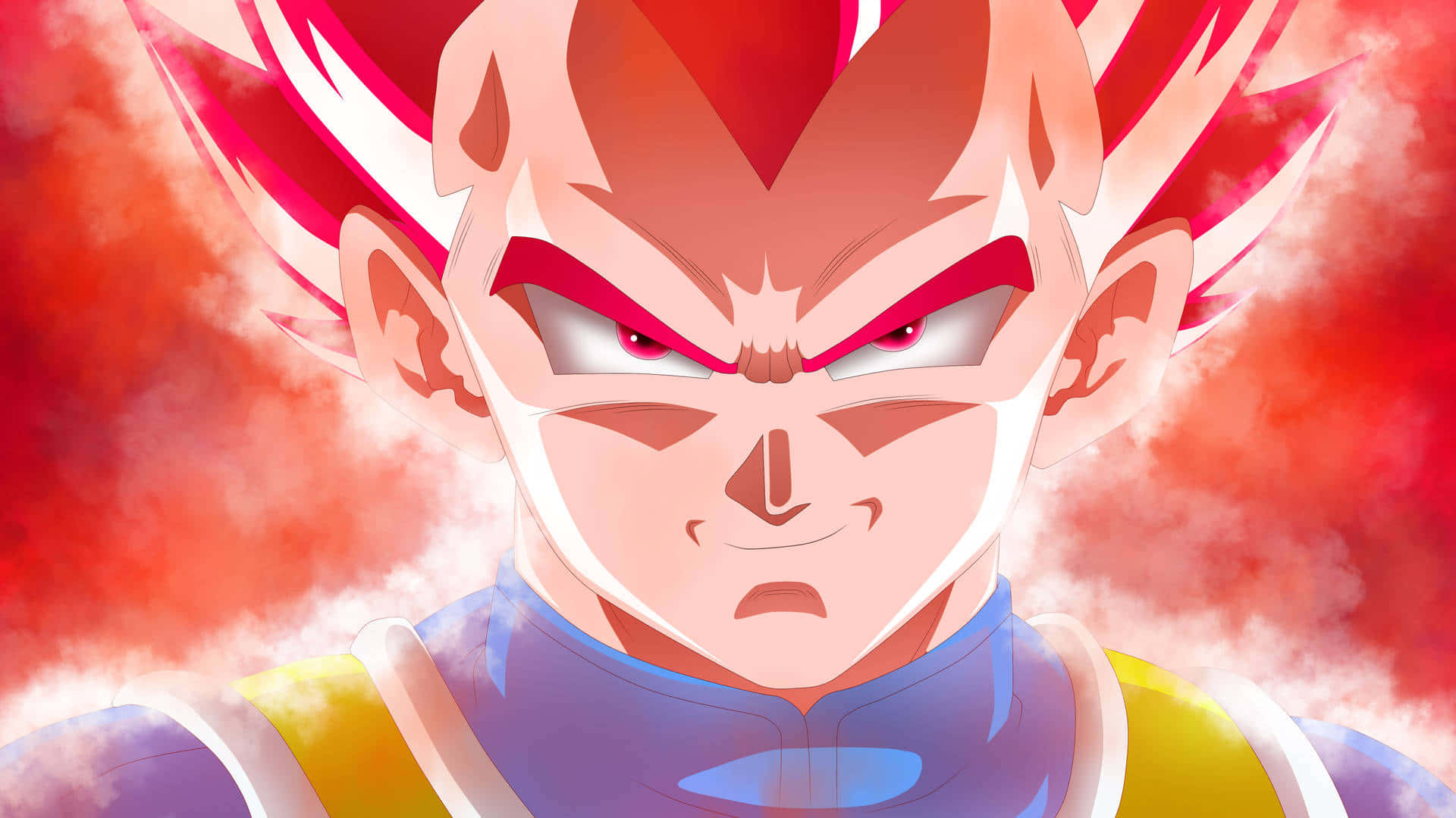 Unleash The Power Of Cool Vegeta Background