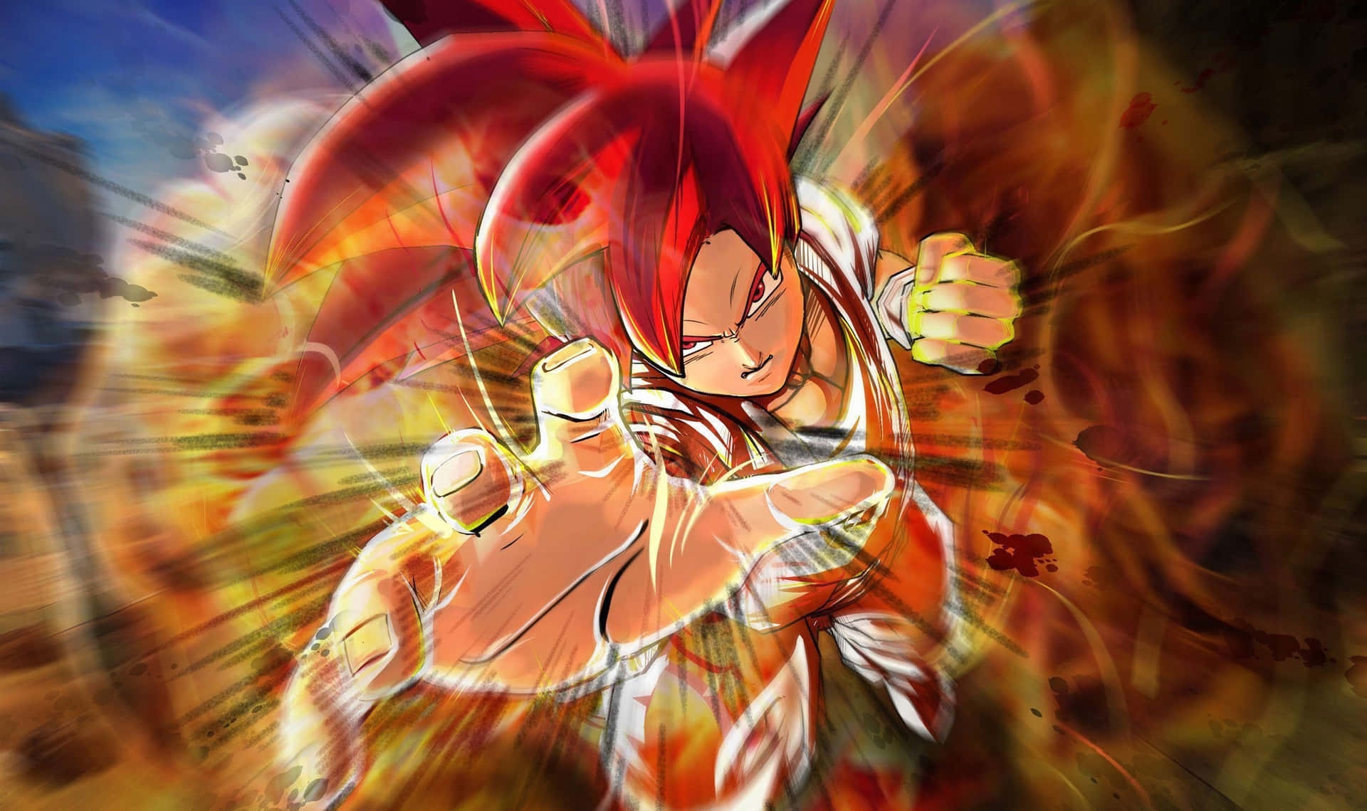 Unleash The Power Of Dragon Ball Background