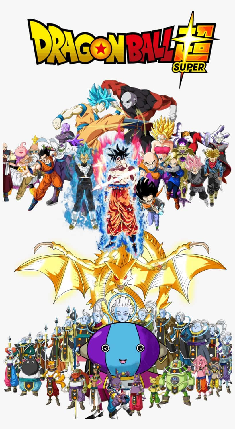 Unleash The Power Of Dragon Ball Z Phone Background