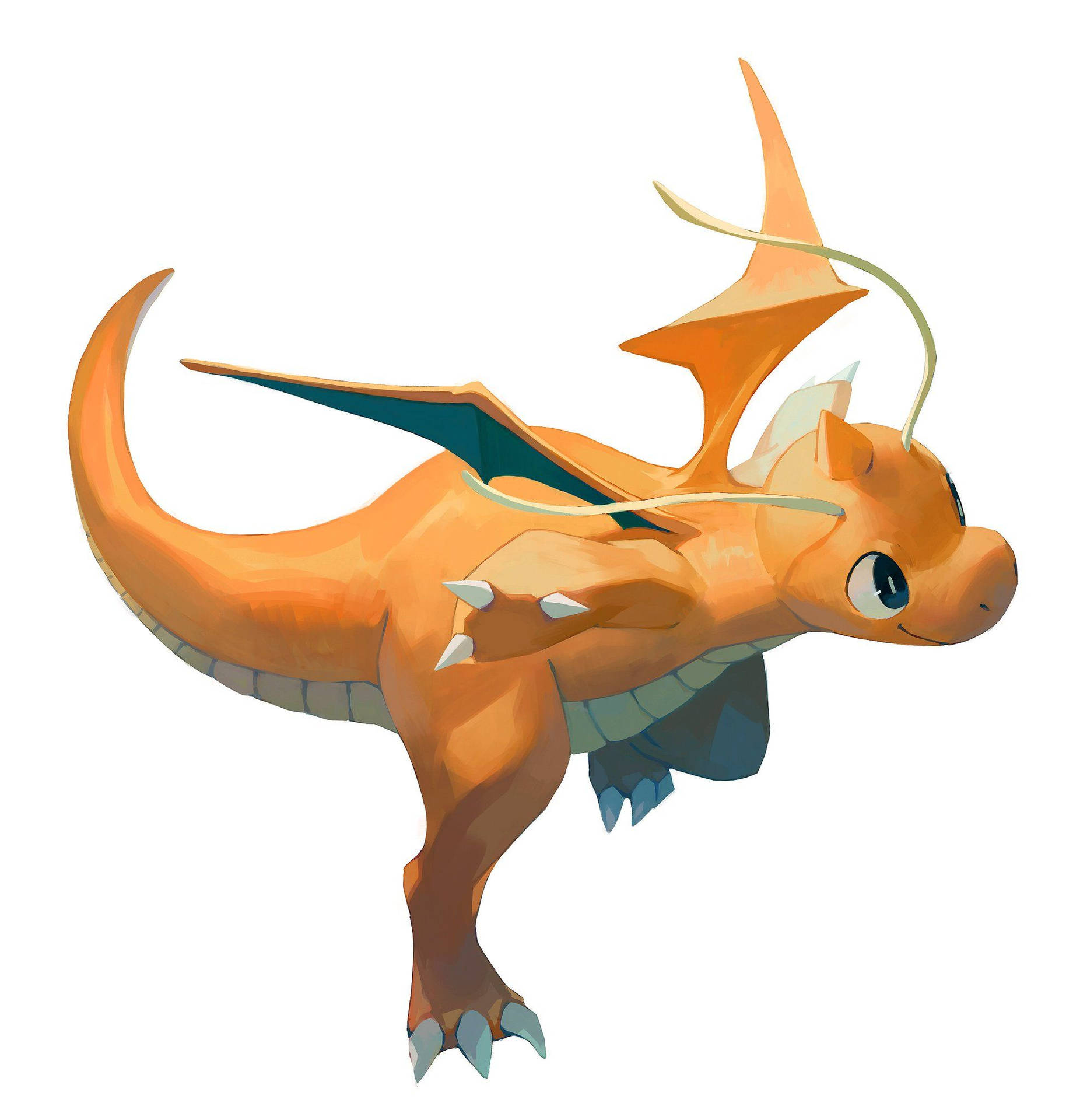 Unleash The Power Of Dragonite Background