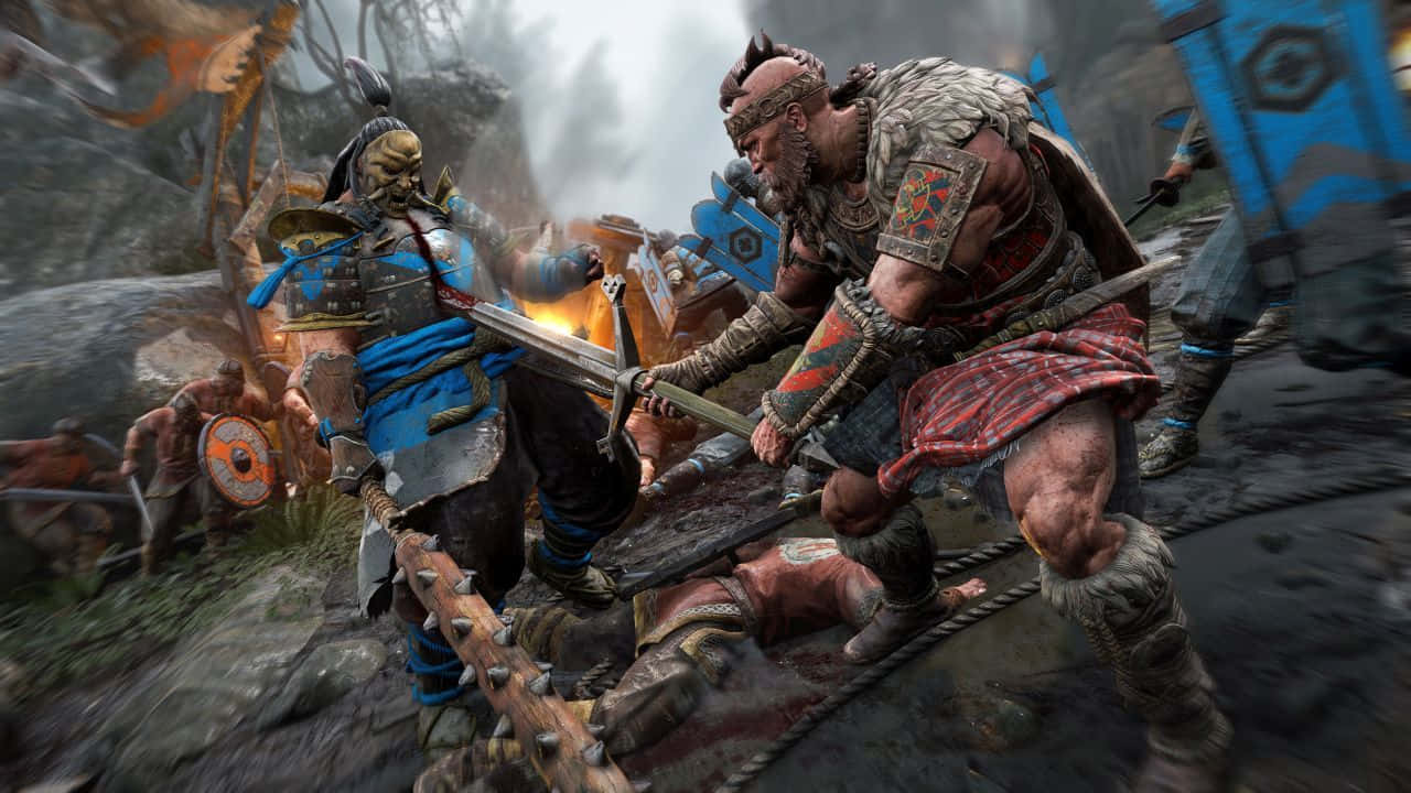 Unleash The Power Of Highlander For Honor Background