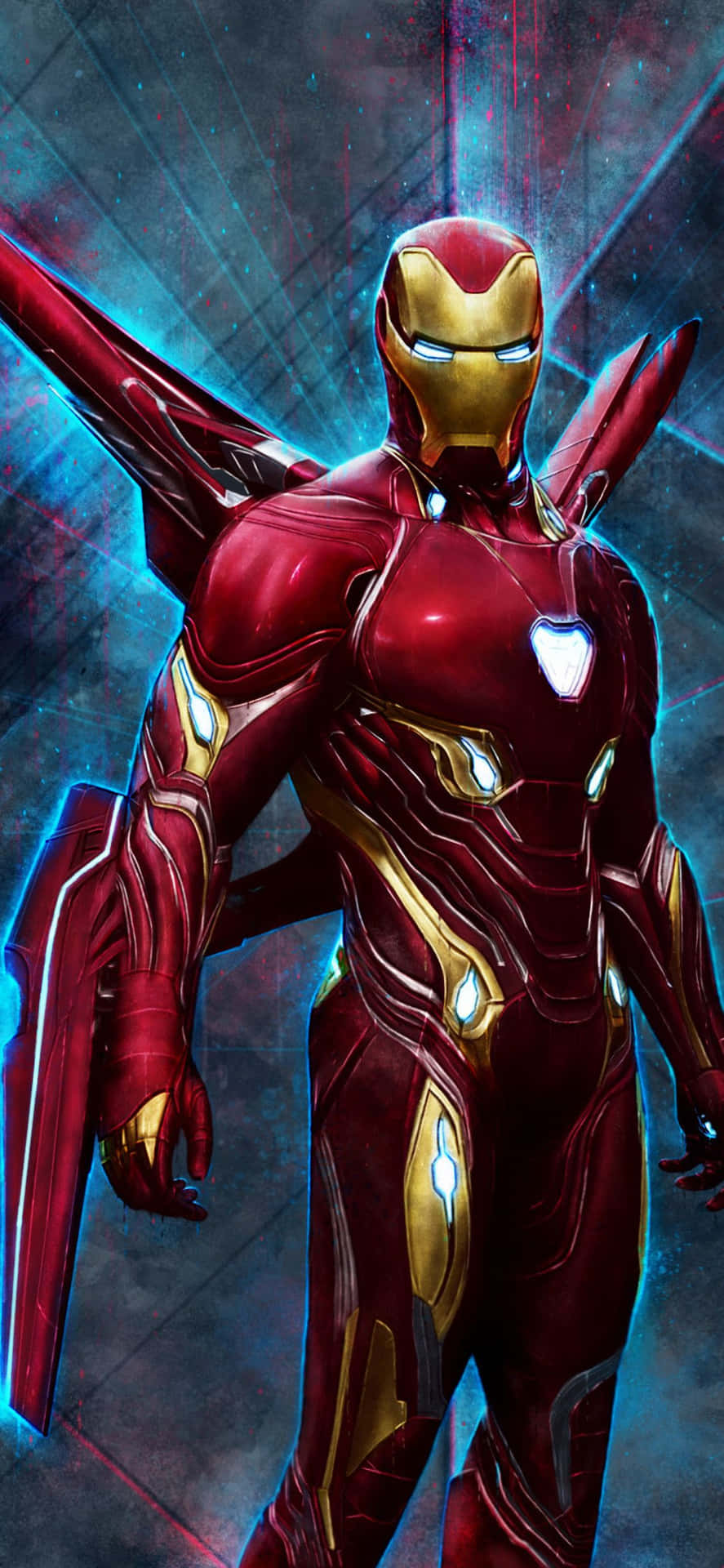 Unleash The Power Of Iron Man With The Iphone X Background