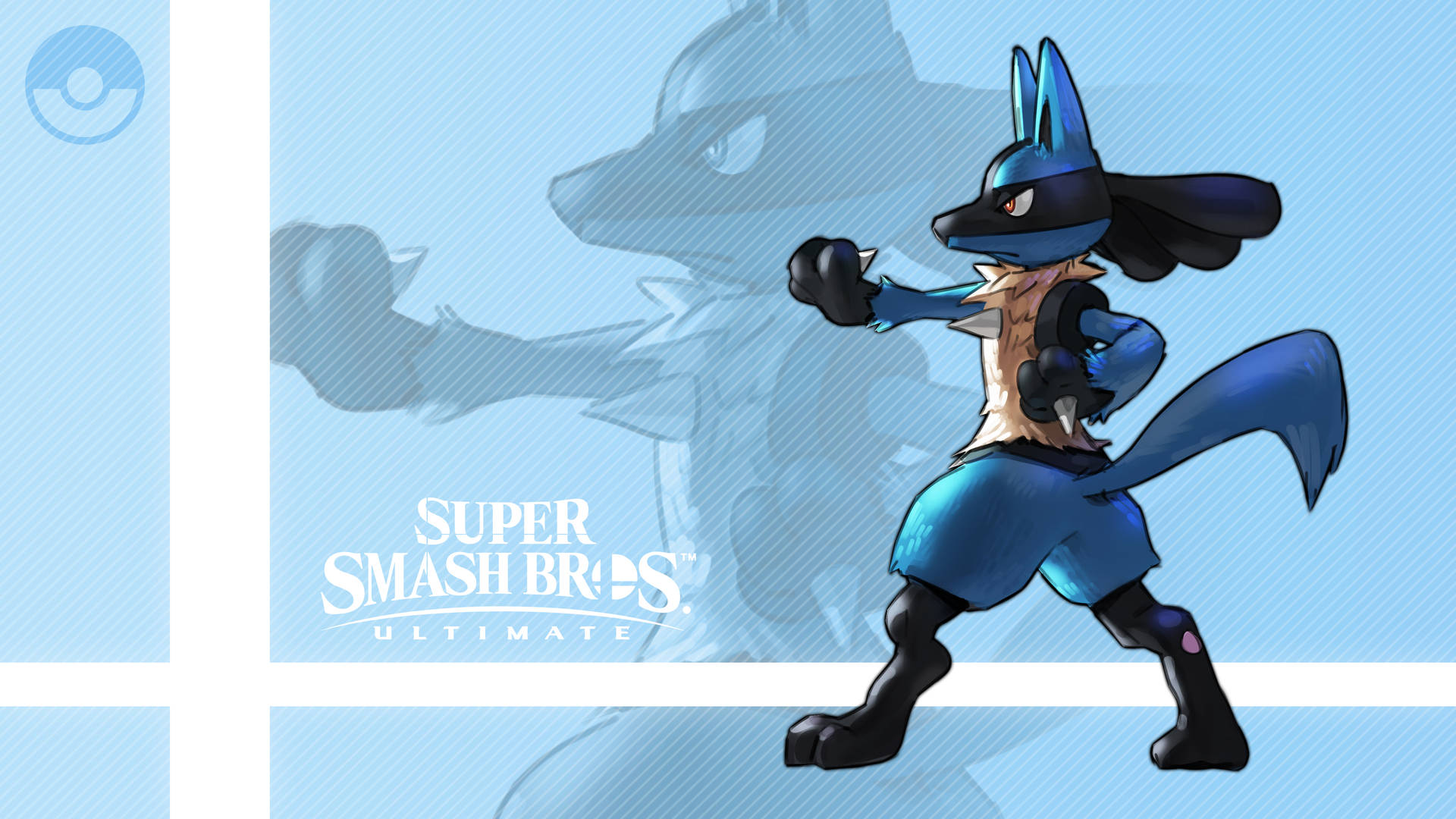 Unleash The Power Of Lucario In Super Smash Bros Ultimate Background