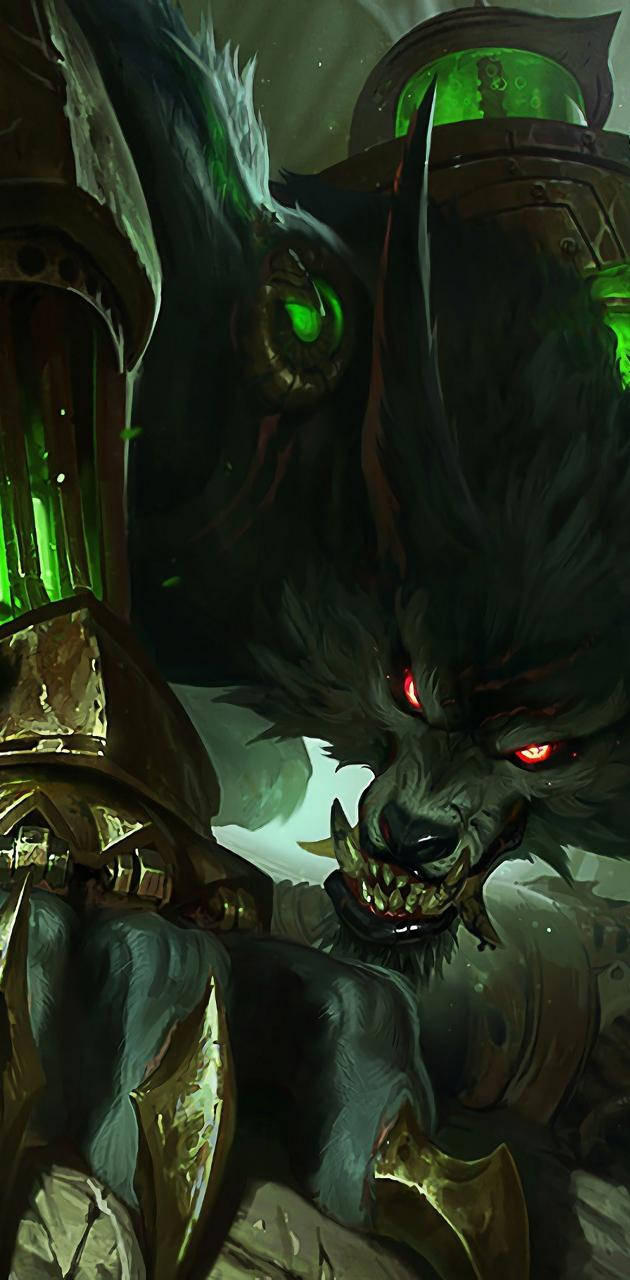 Unleash The Power Of Warwick, Master Of The Jungle In League Of Legends Background