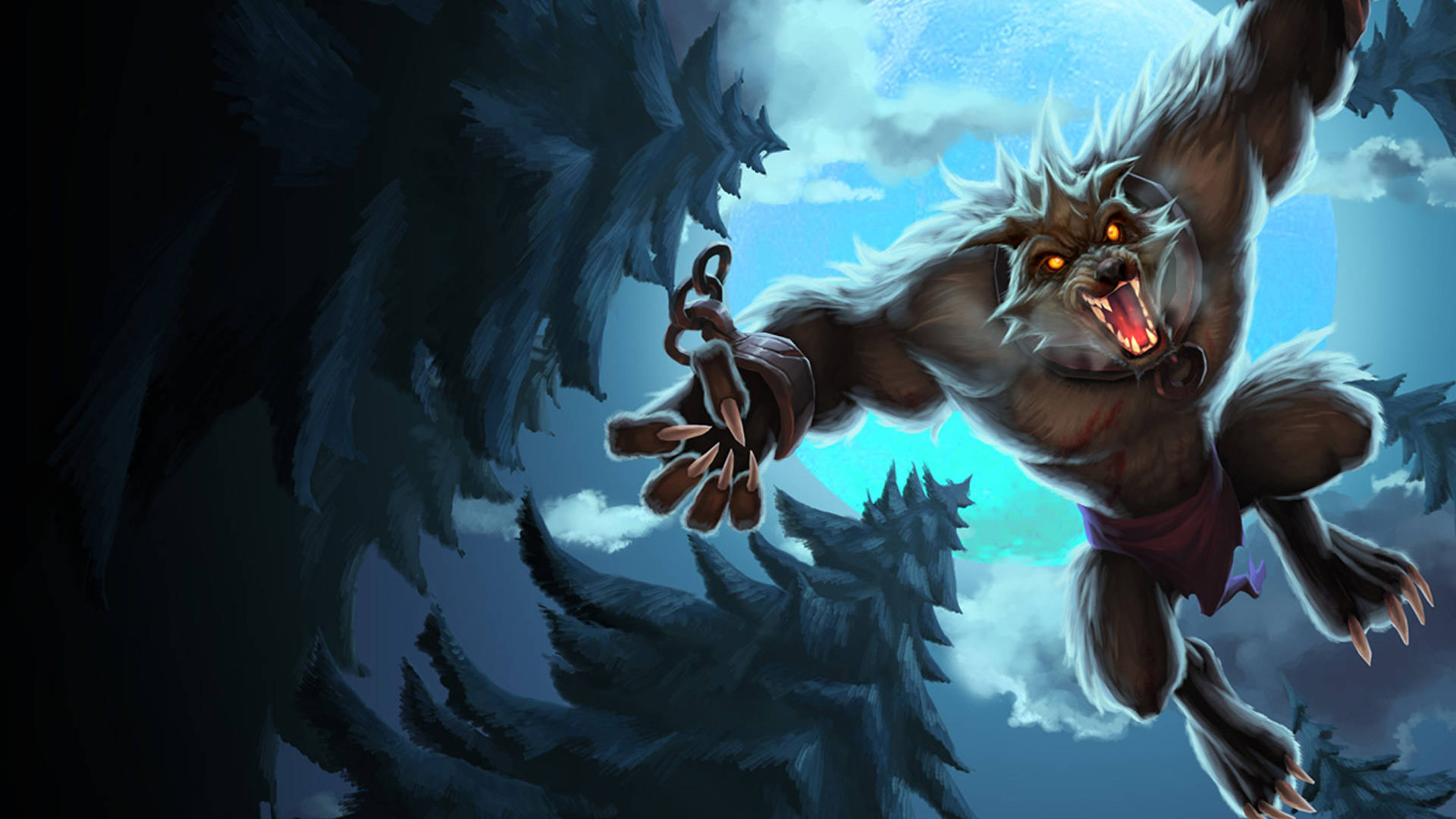 Unleash The Power Of Warwick With League Of Legends Background