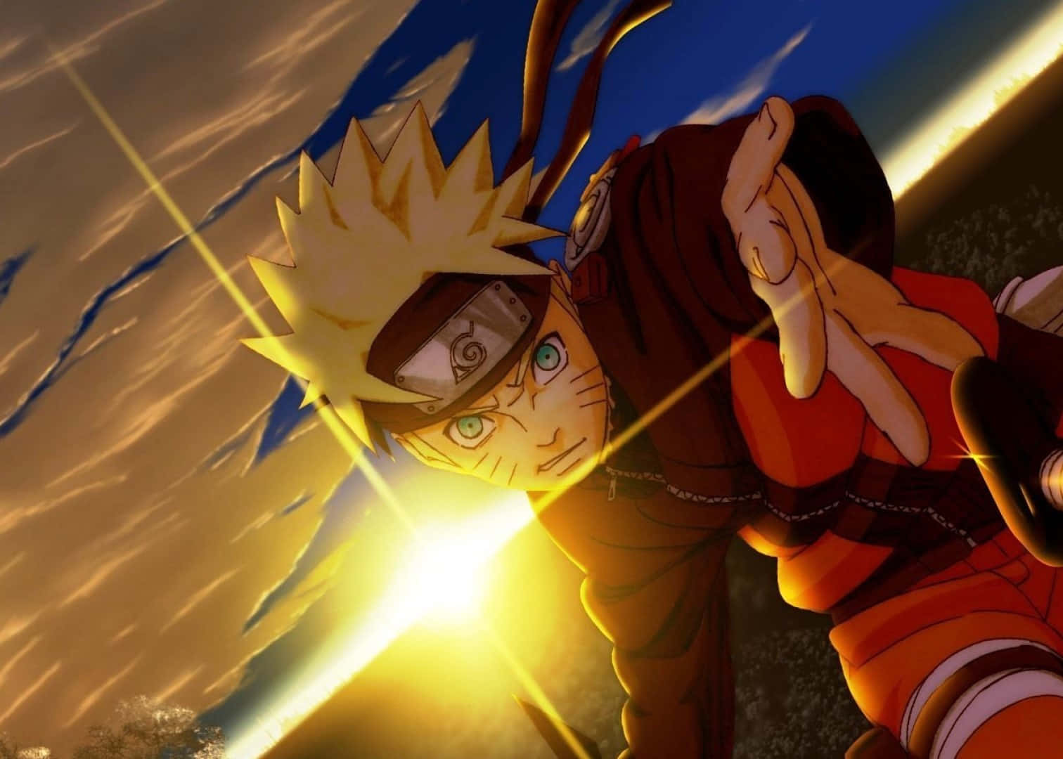 Unleash The Roar - Naruto Unleashing The Rasengan Background