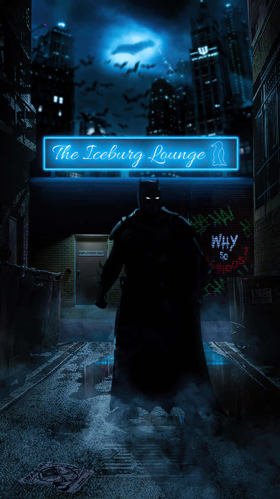 Unleash The Superhero Within With This Awesome Batman Iphone! Background