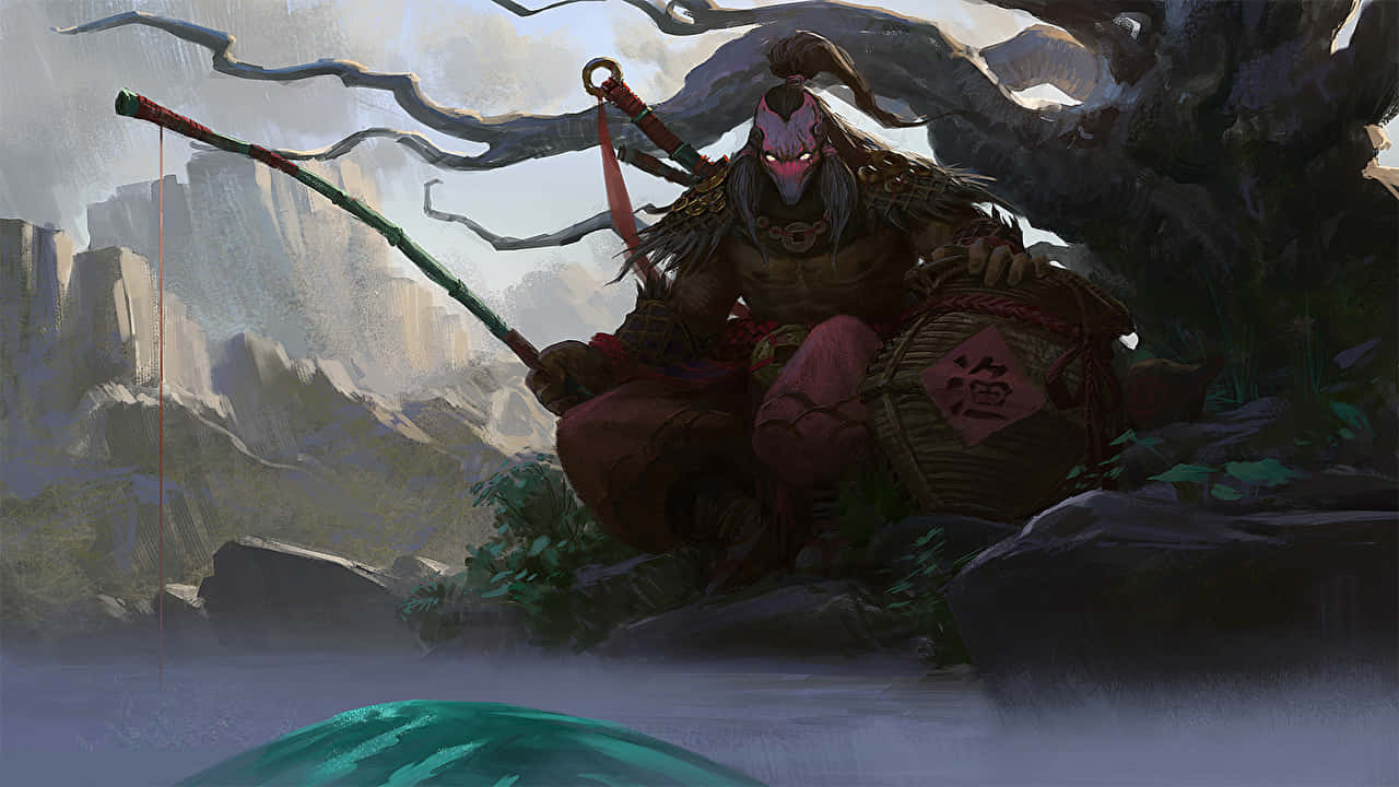 Unleash The Warrior Within: Dota 2 Juggernaut Background