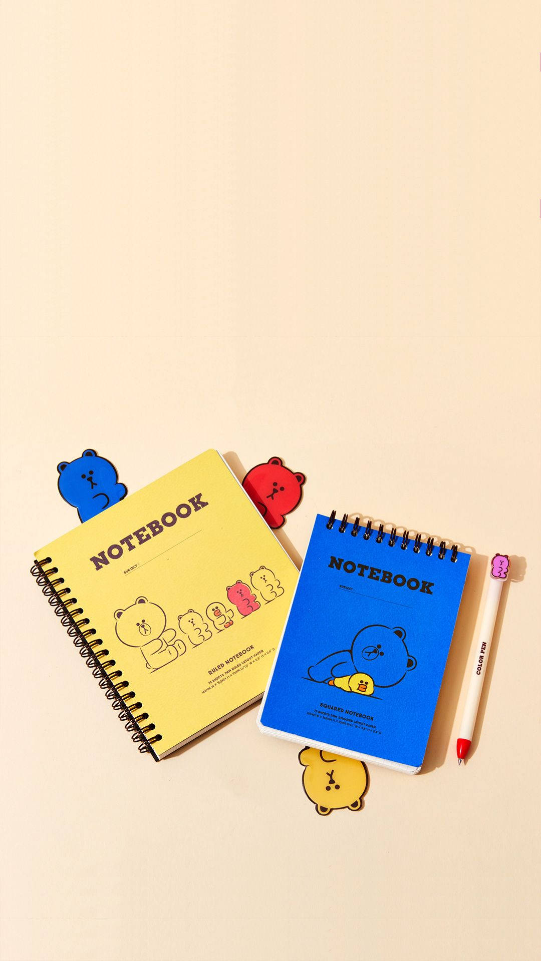 Unleash Your Creativity And Express Yourself With Line Friends' Notebooks!