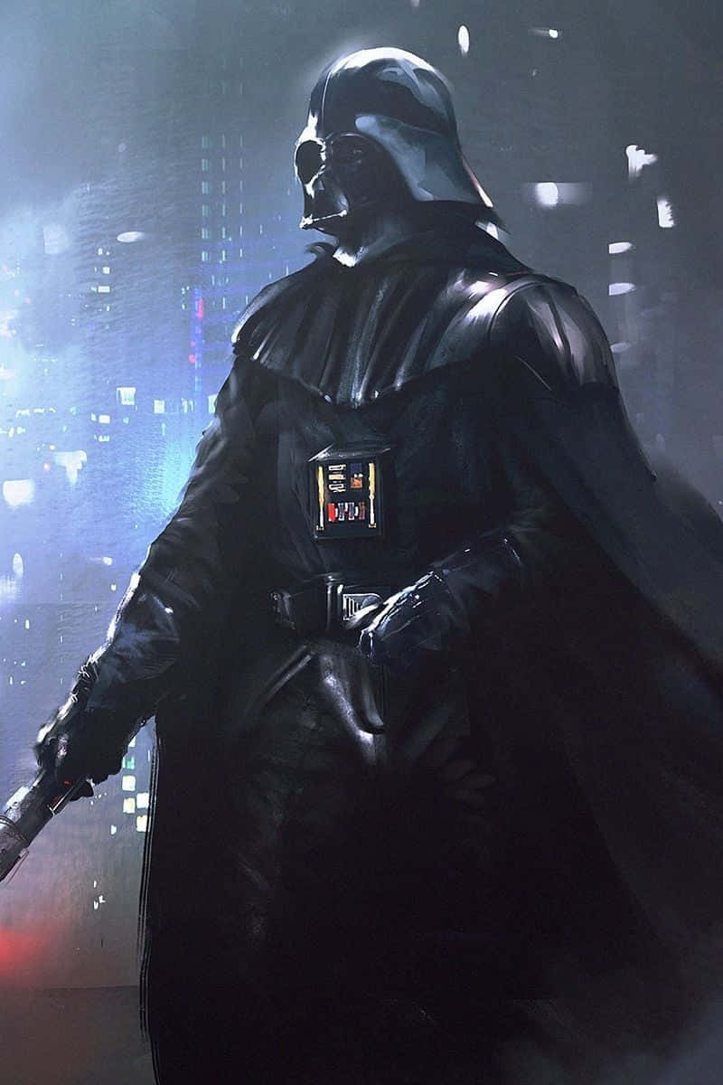 Unleash Your Dark Side With The Limited Edition Darth Vader Phone Background
